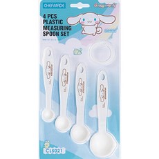 (烘焙廚房)Chefmade學廚 CL5021大耳狗四件套塑料量勺cl5021, 1個