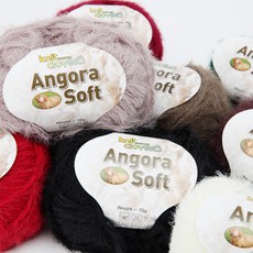 니트러브 앙고라소프트, 914 다크브라운, 1개