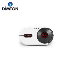 DIMTON Bluerider Hi 安全帽耳機&騎乘系統 藍牙5.0 30小時續航, White, DiMTON Hi 安全帽藍牙耳機