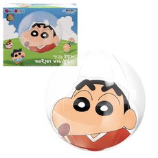 짱구 비치볼 40/캐릭터 여름 어린이 물놀이 공놀이 탱탱볼, 1개, 단품, 40cm