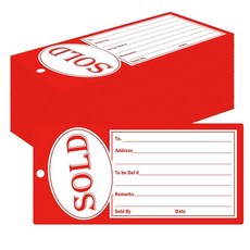 형광 레드 판매 태그 카드 12.1 x 5.8cm(4.75 x 2.3인치) 상품 태그 판매 가격 재고 관리 카드 소매점 상점 태그 야드 100개, 형광 레드 판매 태그 카드 12.1 x 5.8cm(4.