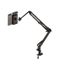 C&C 金屬三折式手機/平板支架 (床頭/桌邊適用), 三折平板懶人支架, 1個, LRZJ