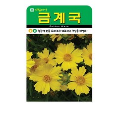 에스엔 금계국 씨앗 5개 대표적인 관상용 야생화 꽃씨, 1개