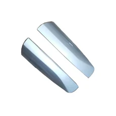 실버 루프 랙 수하물 랙 도요타 하이랜더 2009 2010 2011 2012 2013 바 레일 엔드 커버 쉘 캡 트림, 03 4 pcs  silver