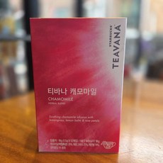 스타벅스 티바나 캐모마일 티백 + 쇼핑백 세트, 1개, 12개입, 18g