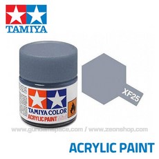 타미야 수성 아크릴 XF-25 라이트 씨그레이 무광 10ml