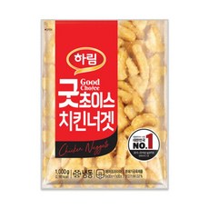하림 굿초이스 치킨너겟 1000g X 2개(냉동), 1개, 1g