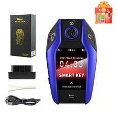 스마트키 유니버설 TK800 OBD 수정 된 스마트 LCD 키 BMW 메르세데스-벤츠 아우디 캐딜락 렉서스 랜드 로버 재규어 기아 닛산 도요타, 48)Blue Colour, Italian
