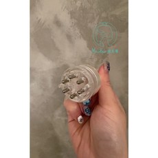 Meidan 褚美導 頭皮精華液塗抹梳 滾珠導液按摩梳, 1個