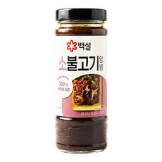소불고기양념500g/백설-4개, 500g, 4개