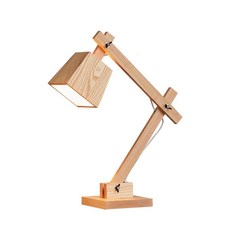 원목 탁상등 수면등 인테리어 책상 침실 고급, 5W LED 웜라이트