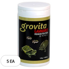그로비타 감마루스 거북이 사료, 5개