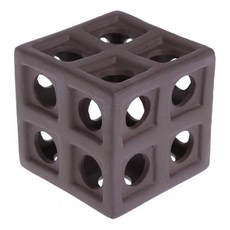 삼코스 수족관 은신처 마법 디자인 동굴 세라믹제 야키 도자기 새우 게 열대어용 번식 및 스트레스 감소 자연스러운 분위기 만들기 수족관 레이아웃 수족관 오브제, 1개