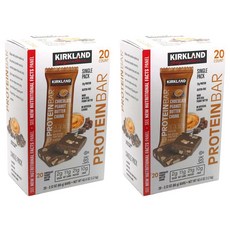KIRKLAND 科克蘭 巧克力花生醬蛋白棒, 60g, 40條