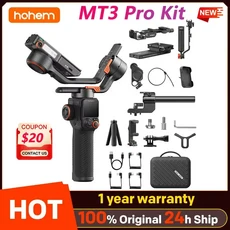 호헴 iSteady MT3 Pro AI 카메라 짐벌 스태빌라이저 2.5KG 하중 CCT RGB 필 라이트 터치 스크린 탑재 DSL, 01 MT3 Pro Kit