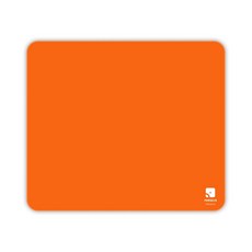 콰오아 페르세우스 마우스패드 프리미엄II 게이밍패드 소프트 미끄럼방지, 오렌지 soft, 4mm, 490x420mm