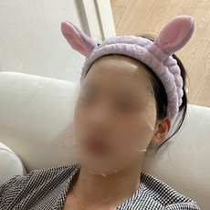머리고정 토끼 세안밴드 퍼플 ehd+1941jk