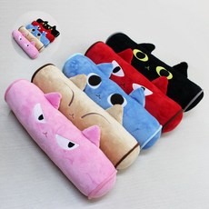 헬로캣 차량용 목쿠션 안대 방석 세트 슬리핑 에어매쉬, 나루(베이지), 1개, 나루(베이지)