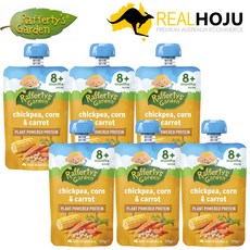 래퍼티스 가든 병아리콩 옥수수 당근, 6개