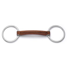 Cavalon 루즈 링 부드러운 가죽 스너플 비트 (14cm(5.5인치)), 5.25"