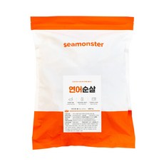 씨몬스터 연어순살 1kg 순살 생선 스테이크, 1세트, 1kg(10개입)