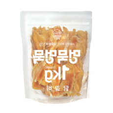 멍묵멍묵 사사미 대용량 육포 1kg 닭갈비, 1개