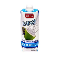 UFC 椰子水 泰國原裝進口 500毫升, 500ml, 1瓶