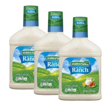 히든벨리 오리지널 랜치 샐러드 드레싱 앤 토핑 Hidden Valley Original Ranch, 1.06L, 3개