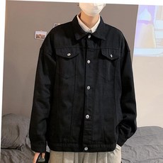 가을 데님 자켓 중청 흑청 오버핏