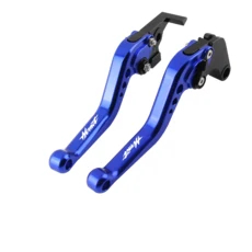 [호환] 오토바이 액세서리 혼다 CB 750 HORNET 2023 용 짧은 브레이크 클러치 레버 핸들, 02 Blue
