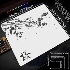 실내 공용 사각 마우스패드 400X450X3MM, 1개, 스타일 03