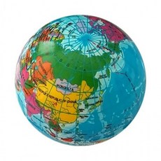 스펀지 지구본(10cm) 1개