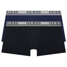 게스언더웨어 메탈릭 밴드 드로즈 세트 2PACK (BK/NY)