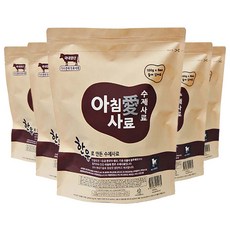 아침애 강아지 수제 사료 한우 800g x 5개