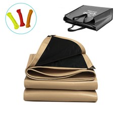 칼루스 다용도 방수포 베이지 4mx4m 타포린 그라운드시트 캠핑천막, 칼루스 다용도 방수포 4mx4m 베이지색