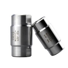 1/8인치 BSP 암나사 스테인레스 스틸 고압 비반환 편도 체크 밸브, 01 BSPP, 01 1/8인치