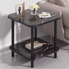 데코트리 모던 미니 사이드 테이블 협탁, 블랙