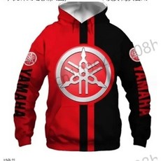 2025 신형 야마하 오토바이 3D 프린팅 후드티 패션 남성용 아웃도어 라이딩 오프로드 스포츠 레이싱 수트 스웨트셔츠, color4