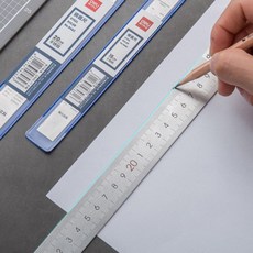 스틸자 30cm 스테인레스 눈금자 고급 스텐자 직자, 1개, 상세페이지 참조