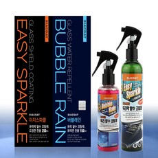 차량용 유리막 발수 코팅제 빗길운전 안전한 시야확보 자동차 세차용품/YF NF LF DN8소나타뉴라이즈 EQ900 G70 G80 GV80 그랜드스타렉스 카니발 호환가능, 1개, 250ml