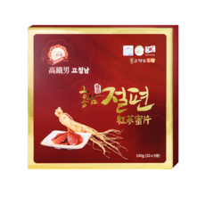 高鐵男 6年根高麗紅蔘蜜片禮盒 韓國原裝進口, 100g, 1套