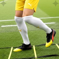 축구 민첩성 훈련 4m 속도 향상 운동 기구 풋워크 연습 장비 실내 야외 겸용, 1개, 상세페이지 참조