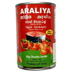 아랄리아 잭매커럴 토마토 Araliya Jack Mackerel Tomato Canned Fish 칠레 Chile, 425g, 1개