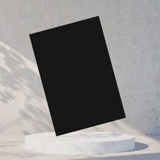 검정 우드락 칼라우드락 (5T) 610X910 mm (10장), 10장, 5mm