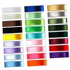 유니아트11000 공단리본 40mm 25yd 그린