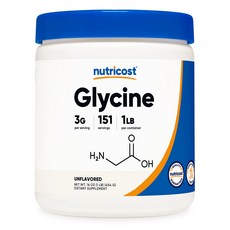 뉴트리코스트 글리신 무맛, 1개, 454g
