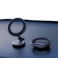 볼체 맥포드 맥세이프 차량 핸드폰 거치대 810도 회전 자석, 01.미드나잇 블랙, 1개 01.미드나잇 블랙, 1개