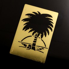 古蹟 風景鄉村環遊世界銅片浮雕藝術型版 型染版 形染板 浮雕模 銅片 消字板 消字版 模板, 1個, M-108