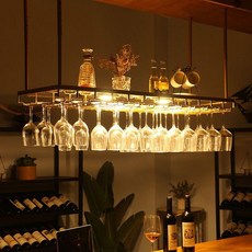 디피 걸이 와인바 레스토랑 보관 와인잔 럭셔리 천장형, U. 두께 0.8의 강화 유리 한 조각