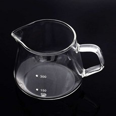 투명 핸드드립 커피계량서버 300ml 커피저그 커피주전자 유리저그 드립주전자